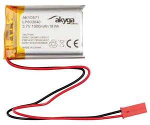 Akyga LP803040 Pack de piles rechargeables x batterie spéciale LiPo 3.7 V 1000 mAh