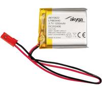 Akyga LP883440 Pack de piles rechargeables x batterie spéciale LiPo 3.7 V 1200 mAh