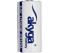 Akyga Pile bouton CR-123A 3 V 1500 mAh Li-MnO2 CR123
