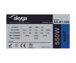 akyga Source, Ventilateur Silencieux 120mm Gris Gris Gris