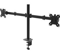 Akyga Support de table pour écran AK-MB-02 2 Écran(s) 81,3 cm (32\ ) noir inclinable, rotatif, mobile