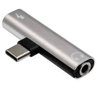 AKYGA AK-AD-71 Adaptateur de Casque USB Type C vers USB Type C/Jack 3,5 mm pour Android, convertisseur DAC Hi-FI Audio