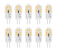 Akynite Ampoule G4 LED 12V 2W Blanc Neutre 4000K, 200LM, Équivalent Lampe Halogène G4 10W 20W, non-dimmable, AC DC G 4 12V LED 4000K pour Hotte de Cuisine, Lustre, lot de 10