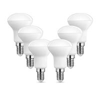 Akynite Ampoule LED E14 R50 5W Équivalent Incandescent E14 40W, Blanc Chaud 2700K, Angle de Faisceau de 120°, AC 220V, 500LM, Ampoule LED Petite pour Lampe de Cuisine, non-dimmable, lot de 6