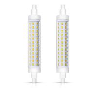 Akynite R7S LED 118 mm 15W Blanc Froid 6000K 1540lm, 96 SMD LEDs, Équivalent à Lampe Crayon Halogène J118 R7S 100W 120W, AC 220V, Ampoule 118mm LED Lampe non-dimmable, lot de 2