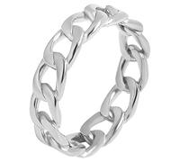 Akzent Bague Femme Acier Inoxydable Taille 60 Bague de Fiançailles Mariage Cadeau pour Femme Avec Boîte Cadeau