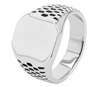 Akzent Bague Homme Acier Inoxydable Poli Taille 64 Bague de Fiançailles Mariage Cadeau pour Homme Avec Boîte Cadeau