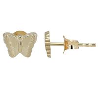 Akzent Boucles d'oreilles étanches en or 333 8 carats pour femme, 100 % étanches et douces pour la peau