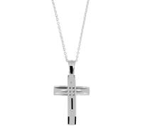 Akzent Chaîne Ancre en Acier Inoxydable pour Femme Argenté Longueur 45 cm Épaisseur 1 mm