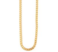Akzent Chaîne gourmette en Acier Inoxydable pour Femme Doré Longueur 50 cm Épaisseur 4 mm