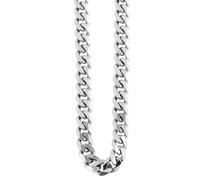Akzent Chaîne gourmette Unisexe en Acier Inoxydable Argenté Longueur 70 cm Épaisseur 7 mm