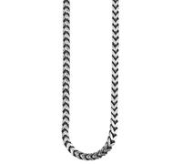 Akzent Chaîne gourmette Unisexe en Acier Inoxydable Noir 60 cm Épaisseur 4 mm