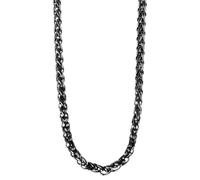 Akzent Chaîne pour femme - Collier de qualité supérieure en acier inoxydable blanc - 100 % étanche et doux pour la peau