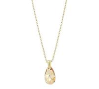 Akzent Collier avec pendentif pour femme en acier inoxydable - Chaîne d'ancre 42 + 5 cm - Goutte - Fermoir mousqueton - Cadeau pour hommes et femmes - 100 % étanche et doux pour la peau
