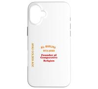 Al-Biruni, fondateur de la Religion comparée Alberonius Coque pour iPhone 16 Plus