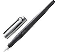 AL Calligraphic Fountain Pen with Ergonomic Grip and Polished Steel Nib 1.5 mm Line Width Fountain Pen with Pull Spring with Ink Cartridge T 10 Blue