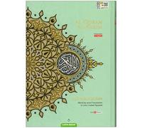 Al-Coran Al-Karim The Noble Quran 200 Étiquettes de versets + 30 étiquettes de Juz Noir B5 (17,8 x 25,4 cm)