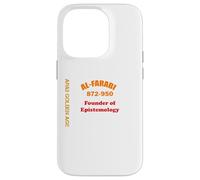 Al-Farabi Fondateur de l'épistémologie Alpharabius Coque pour iPhone 14 Pro