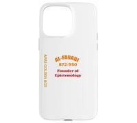 Al-Farabi Fondateur de l'épistémologie Alpharabius Coque pour iPhone 15 Pro Max