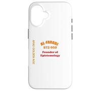 Al-Farabi Fondateur de l'épistémologie Alpharabius Coque pour iPhone 16