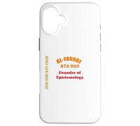 Al-Farabi Fondateur de l'épistémologie Alpharabius Coque pour iPhone 16 Plus