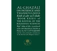 Al-Ghazali On Patience And Thankfulness