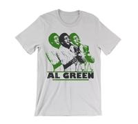 Al Green t-Shirt - Let's Stay Together - Love and Happiness 70s Music Icon White L