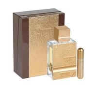 Al Haramain Amber Oud Gold 999.9 Édition Dubaï 75 ml | Extrait de parfum de luxe en vaporisateur pour femme et homme | Parfum riche et élégant | Authentique parfum d'oud arabe