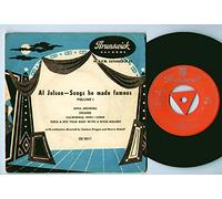 AL JOLSON - SONGS HE MADE FAMOUS VOLUME 1 PART 2 7 INCH (7" VINYL 45) UK BRUNSWICK 1957