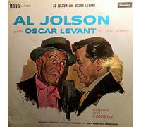 Al Jolson With Oscar Levant At The Piano.