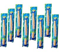 Al-Khair Lot de 20 Bâtons de Siwak Miswak Naturels, Emballés sous Vide, Pour Nettoyage des Dents, Haleine Fraîche et Soins des Gencives