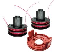 AL-KO 112966 Bobine de rechange pour débroussailleuse, Φ0,160 cm et housse de rechange RS0010 pour GTE 350, GTE450, GTE550-4003718045727 (2 bobines et 1 couverture)