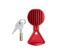 AL-KO Antivol de Tête d'Attelage AK 7 avec Safety Ball, Protection Remorque Non Attelée à l'Arrêt, Kit Serrure avec Cylindre de Verrouillage et Boule de Sécurité