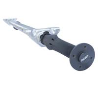 AL-KO Essieu Non freiné Optima 750 kg pour remorque entraxe 4x100 Largeur 1400 mm moyeux 1830 mm essieu remorque Utilitaire Bateau Camping Robuste