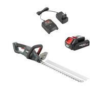 AL-KO HTD 1855 Taille-haie sans Fil Longueur de Coupe 55 cm Épaisseur de Coupe 20 mm Lame affûtée au Diamant avec Batterie Li-ION 2,0 Ah et Chargeur Inclus