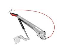 AL-KO Levier de Frein a Main, Compatible 161S 251S, pour Dispositif de freinage, avec Cable de securite et Amortisseur de Levier, Commande du Timon, Piece d Origine remorque