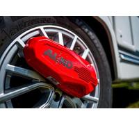 AL-KO Sabot de Roue ProSafe Rouge antivol pour Caravane et remorque, 28,5 x 15 x 5,4 cm, pour Roues de 13-17", avec Mallette de Rangement