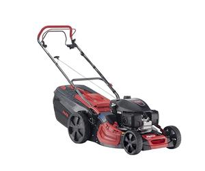 AL-KO Tondeuse à Gazon à Essence Premium 474 SP-H - Largeur de Coupe : 46 cm - Puissance du Moteur : 3,2 KW - Entraînement arrière 1 Vitesse - Fonction 4INONE - pour pelouses jusqu'à 1400 m²