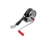 AL-KO Treuil Manuel de Remorque 900 kg avec Sangle de 7 m, Frein Automatique de Charge et Déroulement Rapide 900 A Basic pour Porte-Voiture et Bateau