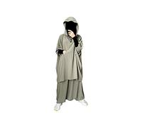 Al Moultazimoun Ensemble Active Wear New Kaki 1m55-1m63