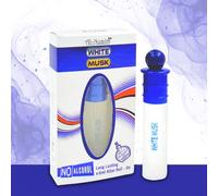 Al Nuaim White Musk Attar Roll On sans alcool 6 ml