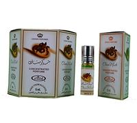 Al-Rehab Choco Musc Boîte de 6 flacons d'huile parfumée 6 ml