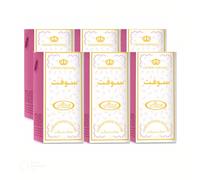 Al Rehab Huiles parfumées Musc SOFT Attar Sans alcool pour femme et homme Lot 6 x 6 ml