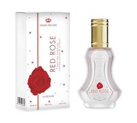 Al Rehab RED ROSE Parfum Floral Vaporisateur 35 ml Notes de Rose, Baies Roses & Vanille - Collection Attar - Pour Femme & Homme