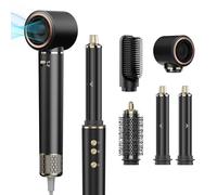 Al salama Appareil de coiffure 5 en 1 avec One Touch Cool Shot | 110 000 tr/min Air-Styler pour femme | Appareil de coiffure professionnel,curler et sécher les cheveux pour la maison