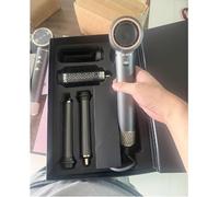 Al salama Appareil de coiffure 5 en 1 avec One Touch Cool Shot & Coanda Air Wrap | 110 000 tr/min Airstyler pour femme | Appareil de coiffure professionnel, curler et sécher les cheveux pour la maison