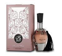 AL Wataniah Shagaf Al Ward - Parfum floral pour femme - Note exquise et longue durée avec rose et ambre - 100 ml