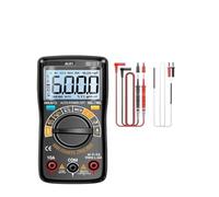 AL01 Digital Multimeter AC/DC Voltage Meter 6000 True Current Hz Resistance Capacitor detection Tester Tools(AL01 Black)