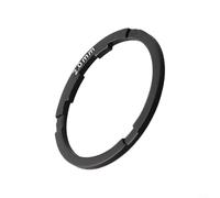 AL6061 Entretoise de moyeu libre de vélo en aluminium 82 mm pour entretien du volant d'inertie et du moyeu (noir 2 mm)