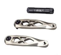 AL7075 Pédalier de vélo pour DUB et léger, installation facile pour VTT électriques, s'adapte aux broches de 29 mm (gris 175)